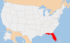 Florida Kaart