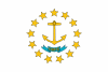 Rhode Island Vlag